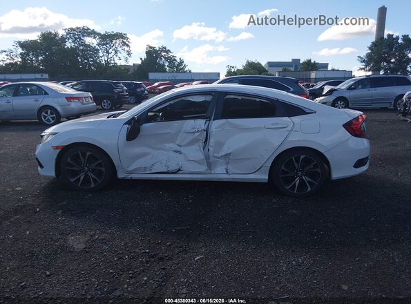 2HGFC2F81LH524852 2020 HONDA CIVIC White 360 interior view