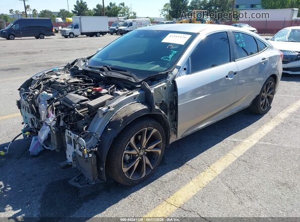 2HGFC2F81LH598367 2020 HONDA CIVIC Silver 