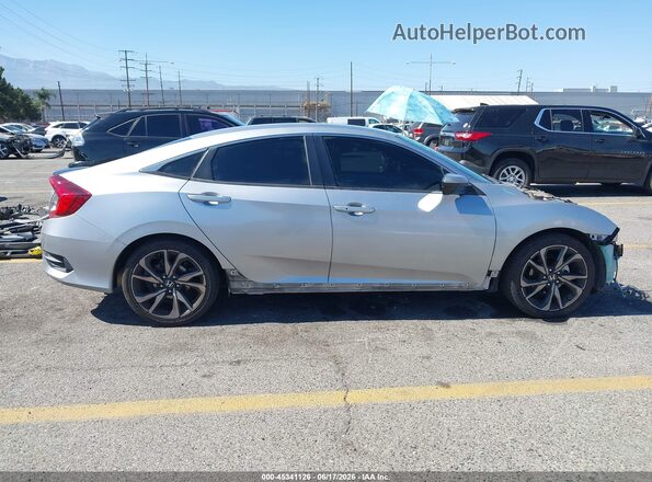 2HGFC2F81LH598367 2020 HONDA CIVIC Silver 