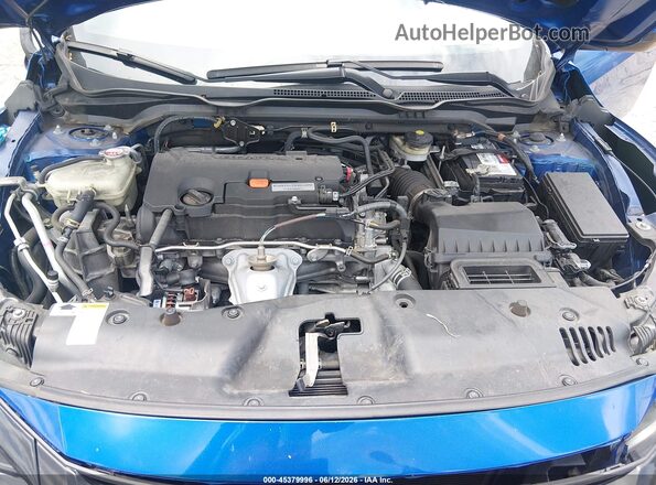 2HGFC2F81LH601669 2020 HONDA CIVIC Blue უკანა ხედი