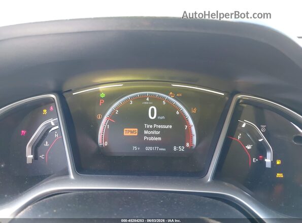 2HGFC2F81MH501279 2021 HONDA CIVIC Синий Вид задних сидений