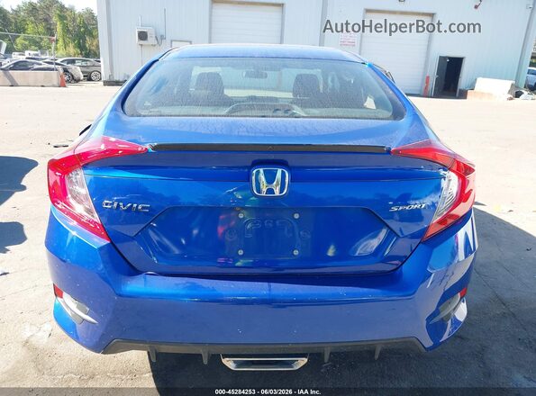 2HGFC2F81MH501279 2021 HONDA CIVIC Синий 