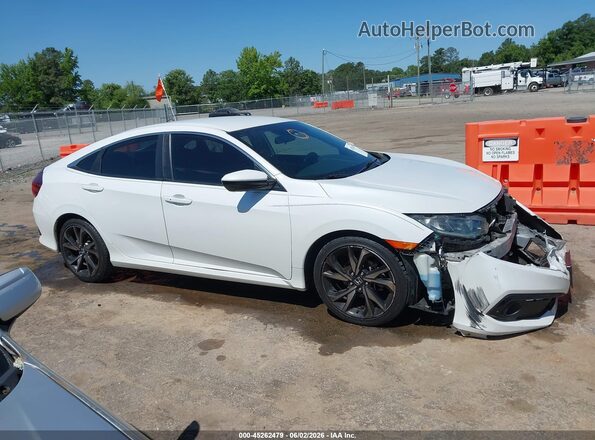 2HGFC2F81MH511861 2021 HONDA CIVIC White Սալոնի 360 աստիճան տեսք