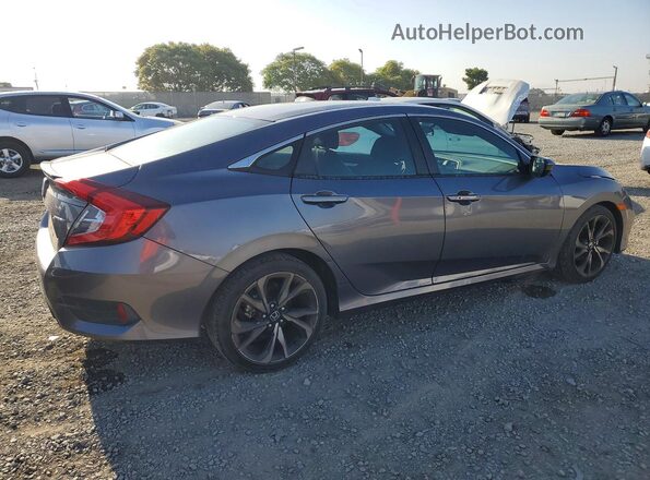2HGFC2F81MH528899 2021 HONDA CIVIC Gray 