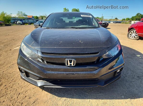 2HGFC2F81MH536808 2021 HONDA CIVIC Black Widok z przodu