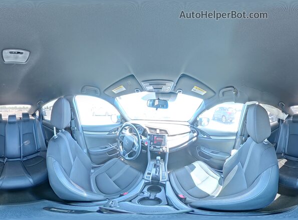 2HGFC2F81MH547596 2021 HONDA CIVIC Blue Widok naklejki z numerem VIN