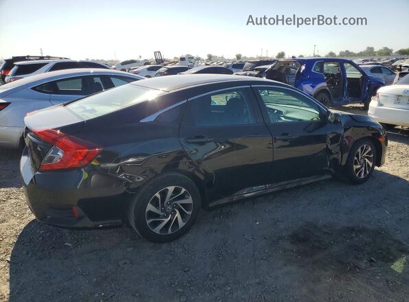 2HGFC2F82GH504034 2016 HONDA CIVIC Черный Задняя правая четверть