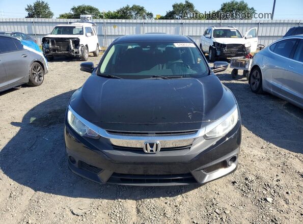 2HGFC2F82GH504034 2016 HONDA CIVIC Черный Вид спереди
