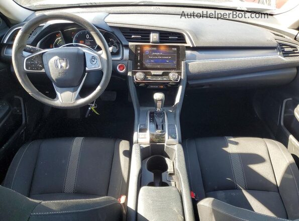 2HGFC2F82GH504034 2016 HONDA CIVIC Черный Вид панели приборов