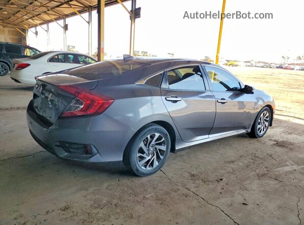 2HGFC2F82HH548634 2017 HONDA CIVIC Gray Trasero derecho