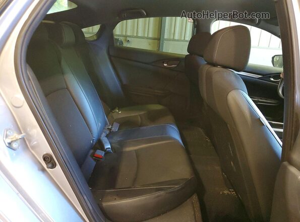 2HGFC2F82KH512594 2019 HONDA CIVIC Silver Rear seats view