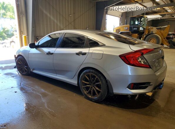 2HGFC2F82KH512594 2019 HONDA CIVIC Silver Rear left