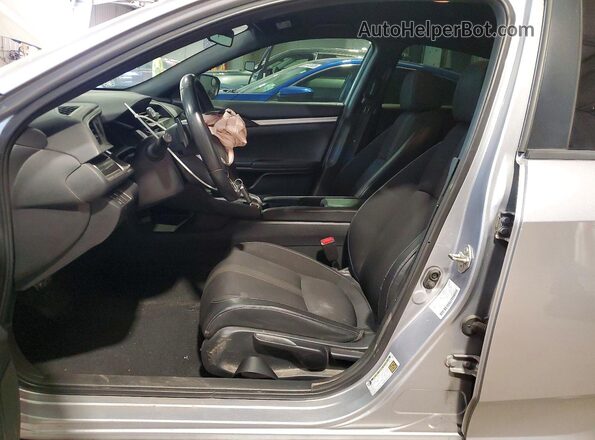 2HGFC2F82KH512594 2019 HONDA CIVIC Silver Front interior view