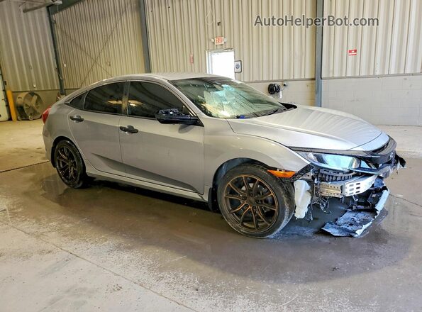 2HGFC2F82KH512594 2019 HONDA CIVIC Silver Front right