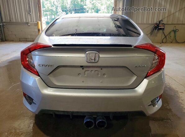 2HGFC2F82KH512594 2019 HONDA CIVIC Silver Rear view