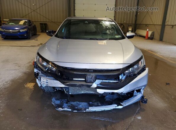 2HGFC2F82KH512594 2019 HONDA CIVIC Silver Front view