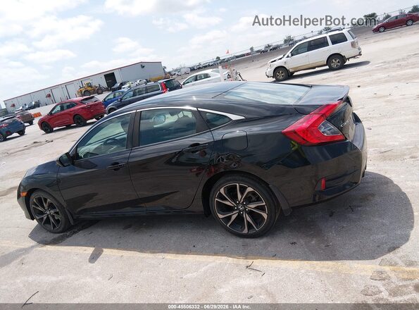 2HGFC2F82KH514118 2019 HONDA CIVIC Black 360 interior view