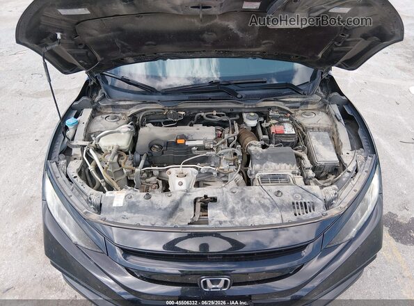 2HGFC2F82KH514118 2019 HONDA CIVIC Black Rear view