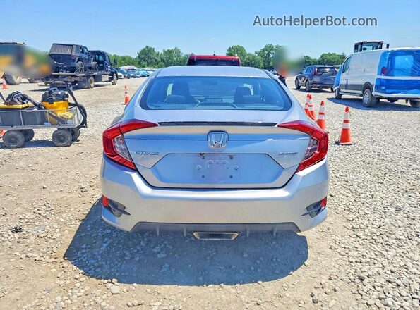 2HGFC2F82KH522896 2019 HONDA CIVIC Silver Widok z tyłu