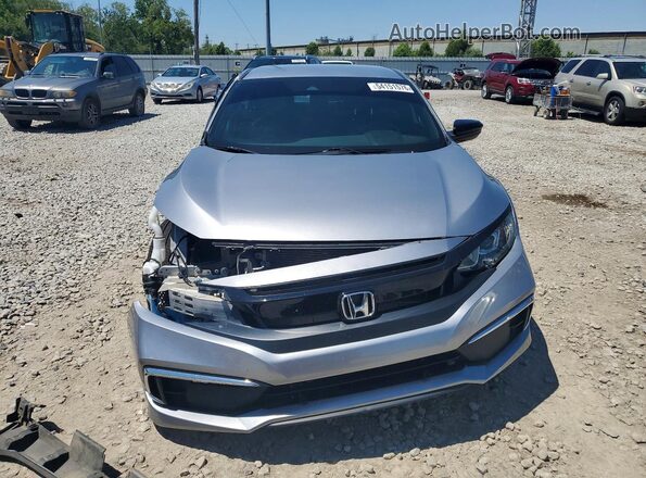 2HGFC2F82KH522896 2019 HONDA CIVIC Silver Widok z przodu