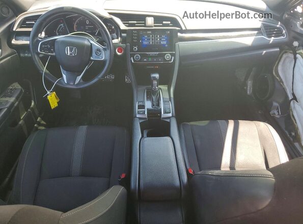 2HGFC2F82KH522896 2019 HONDA CIVIC Silver Widok deski rozdzielczej