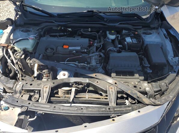 2HGFC2F82KH522896 2019 HONDA CIVIC Silver Widok wnętrza z tyłu