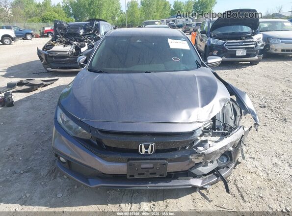 2HGFC2F82KH596612 2019 HONDA CIVIC Серый 
