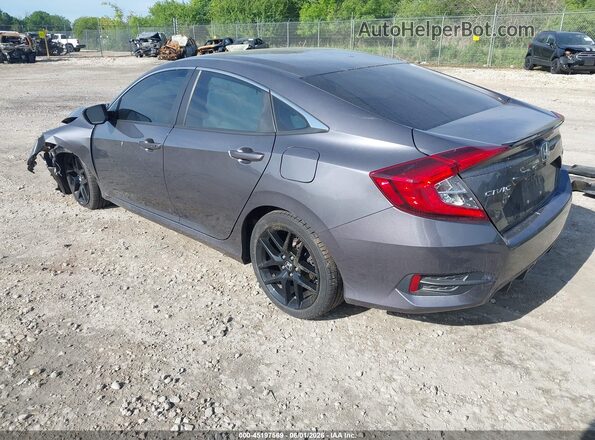 2HGFC2F82KH596612 2019 HONDA CIVIC Серый 