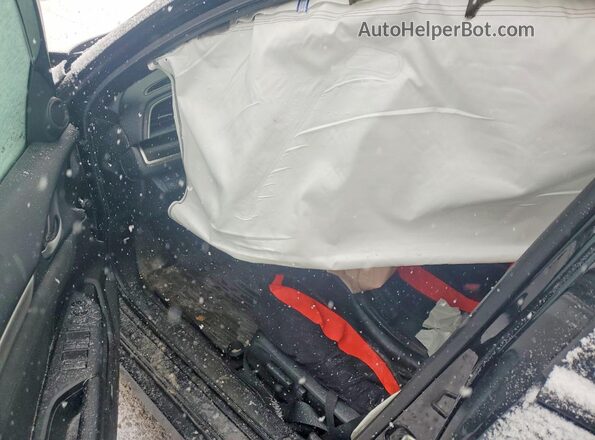 2HGFC2F82LH016177 2020 HONDA CIVIC Black წინა პანელის ხედი