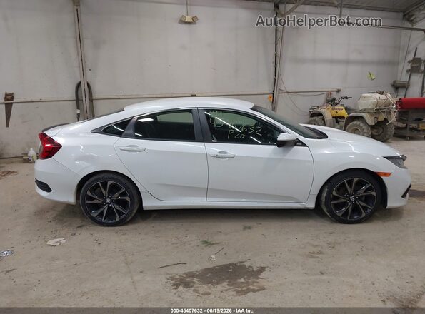 2HGFC2F82LH530983 2020 HONDA CIVIC White Rear interior view