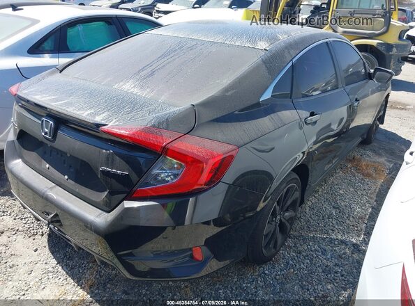 2HGFC2F82LH535097 2020 HONDA CIVIC Black Հետևի աջ