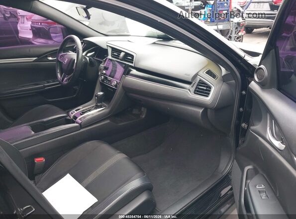 2HGFC2F82LH535097 2020 HONDA CIVIC Black Սալոնի դիմացի տեսք