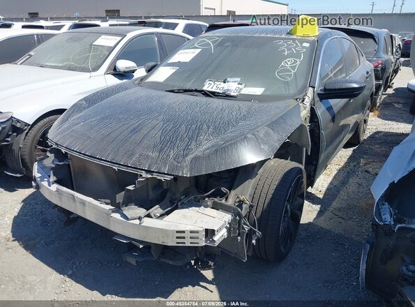 2HGFC2F82LH535097 2020 HONDA CIVIC Black Առջևի ձախ երեք քառորդ տեսարան