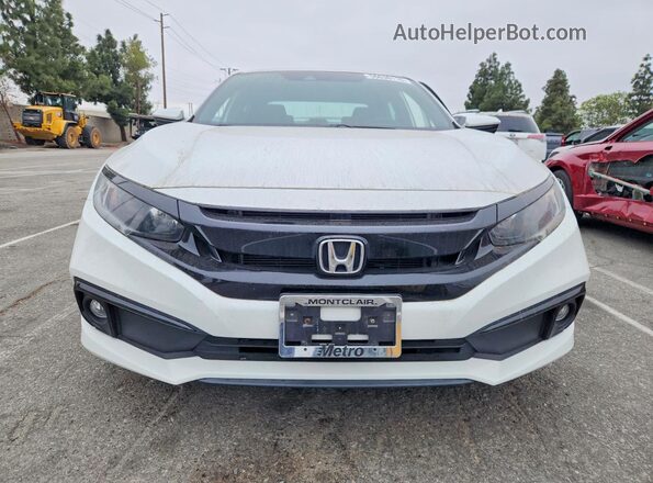 2HGFC2F82LH581030 2020 HONDA CIVIC White წინა ხედი