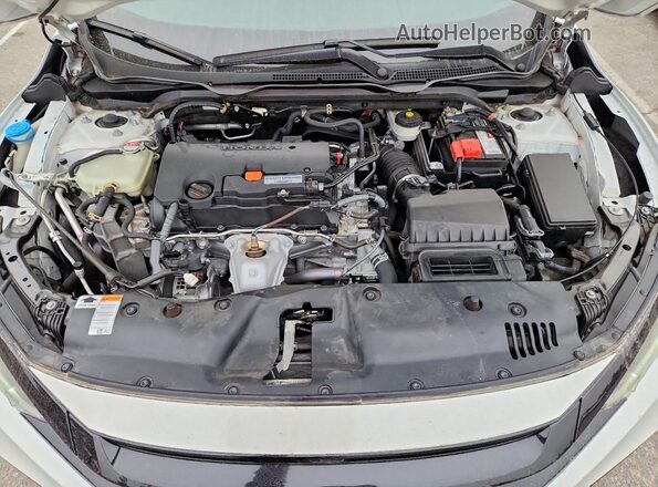2HGFC2F82LH581030 2020 HONDA CIVIC White უკანა სალონის ხედი
