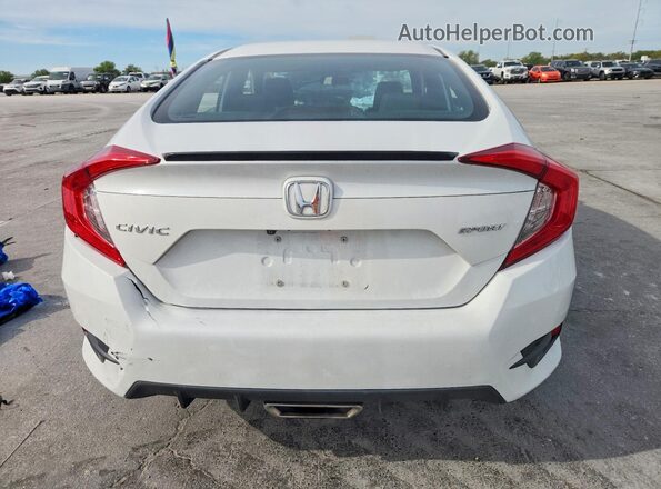 2HGFC2F82MH503476 2021 HONDA CIVIC White უკანა ხედი