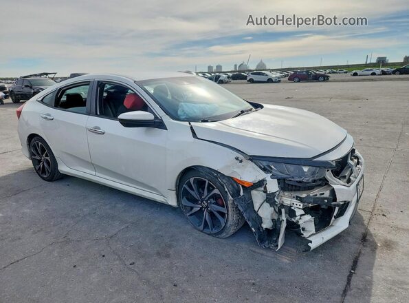 2HGFC2F82MH503476 2021 HONDA CIVIC White წინა მარჯვენა