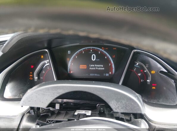2HGFC2F82MH534257 2021 HONDA CIVIC Blue Вид задніх сидінь