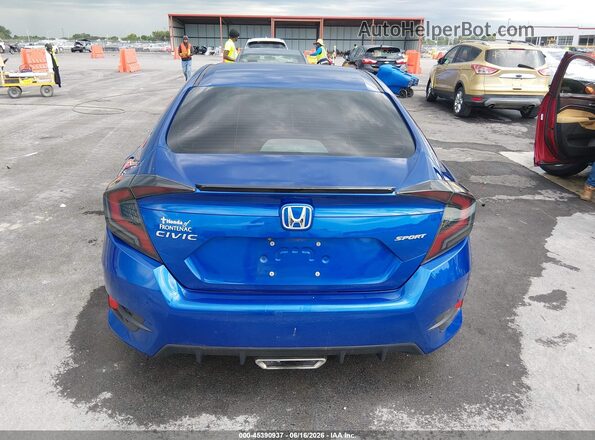 2HGFC2F82MH534257 2021 HONDA CIVIC Blue 