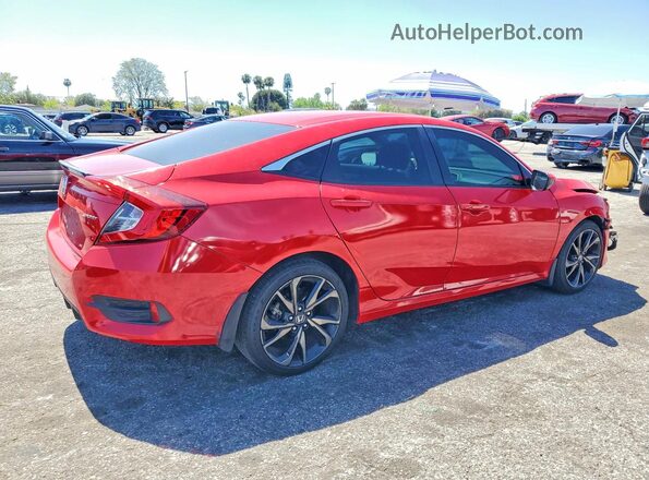 2HGFC2F82MH542097 2021 HONDA CIVIC Red 