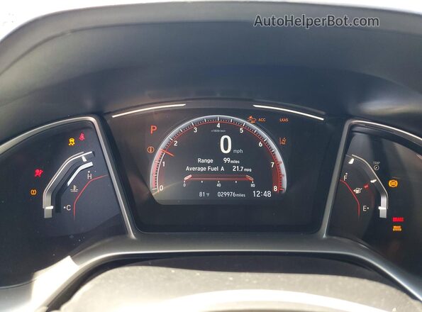 2HGFC2F82MH542097 2021 HONDA CIVIC Red 