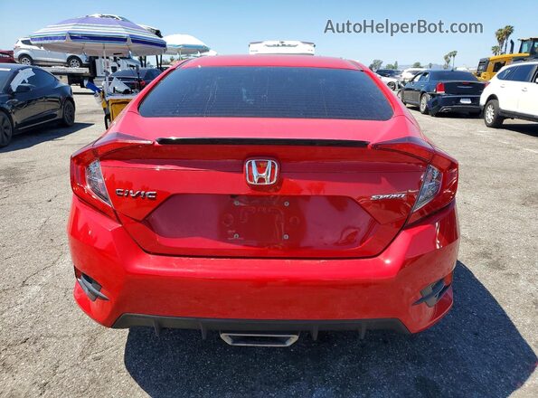 2HGFC2F82MH542097 2021 HONDA CIVIC Red 