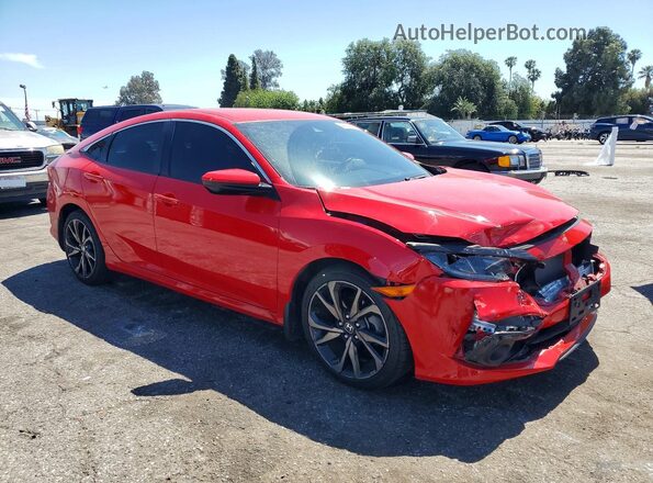 2HGFC2F82MH542097 2021 HONDA CIVIC Red 
