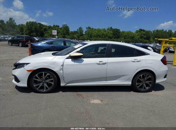 2HGFC2F82MH559286 2021 HONDA CIVIC White 