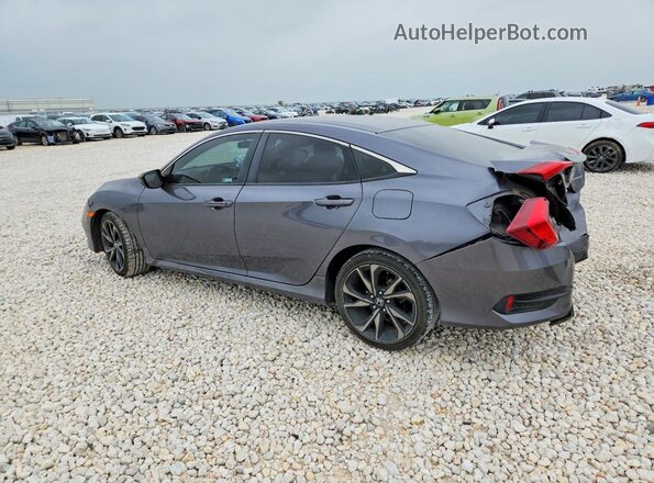 2HGFC2F83KH530683 2019 HONDA CIVIC Gray 