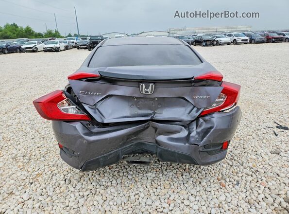 2HGFC2F83KH530683 2019 HONDA CIVIC Gray 