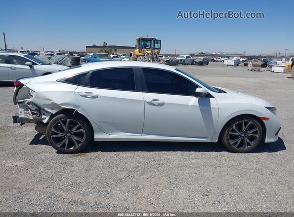 2HGFC2F83KH576255 2019 HONDA CIVIC White Панорамний вид салону 360°