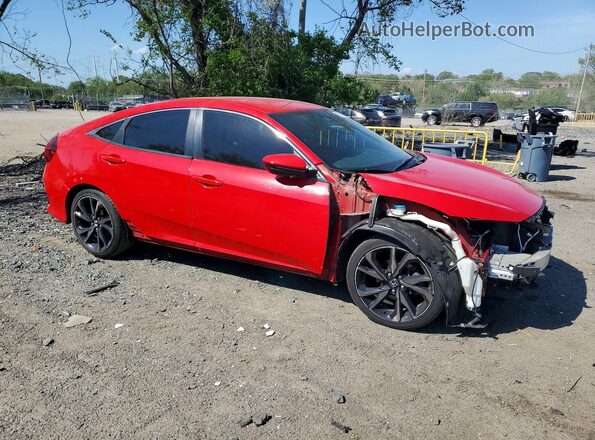 2HGFC2F83KH601932 2019 HONDA CIVIC Red 