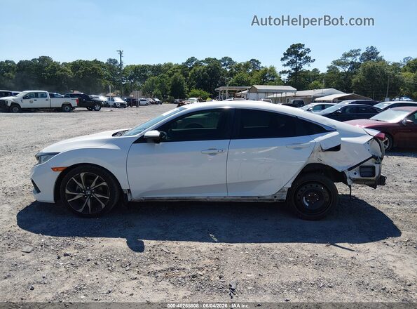 2HGFC2F83KH602837 2019 HONDA CIVIC White Սալոնի 360 աստիճան տեսք
