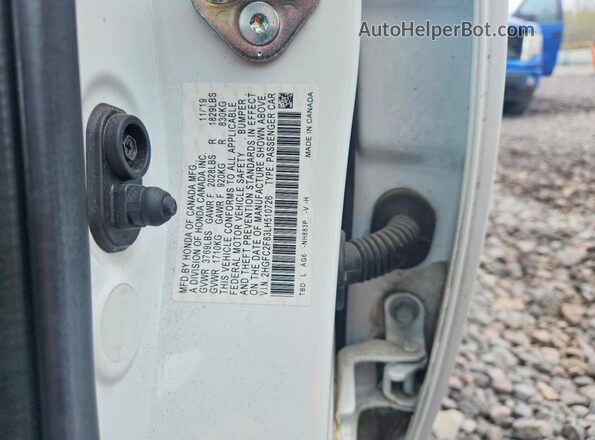 2HGFC2F83LH510726 2020 HONDA CIVIC White 